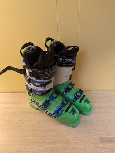 Used Men's Dalbello Racing DRS Ski Boots Stiff Flex