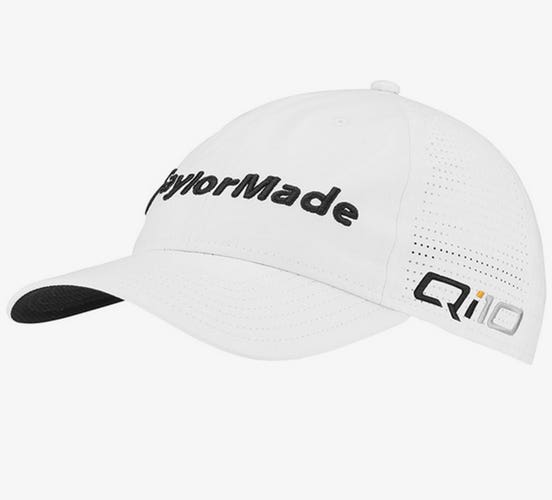 NEW 2024 TaylorMade Tour Litetech TP5/Qi10 White Adjustable Golf Hat/Cap