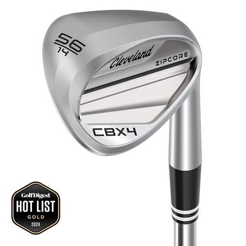 Cleveland CBX 4 Zipcore Wedge - MRH KBS HI-REV 2.0 Steel - 44° Pitching Wedge