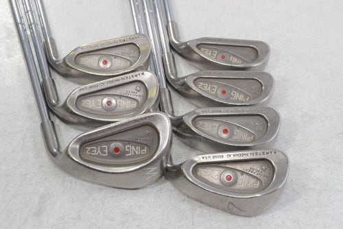 Ping Eye 2 Plus 4-W Iron Set Red Dot Right Stiff Flex Steel  #168029