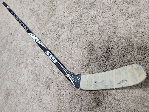 EVGENI MALKIN 09'10 Signed Pittsburgh Penguins Game Used Hockey Stick COA w