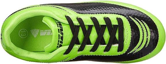Vizari Infinity FG Soccer Cleat | Green/ Black Size YOUTH-2.5 | VZSE93345Y-2.5