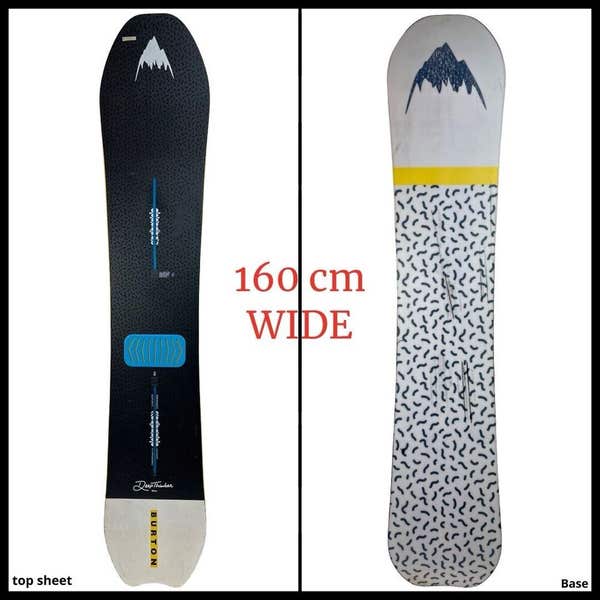 1485 Burton Deep Thinker Directional Camber Mens Snowboard Size