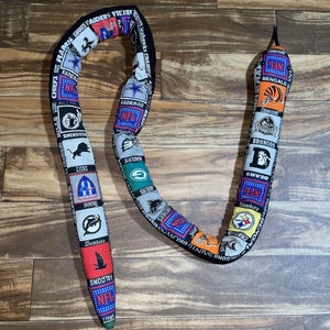 Vintage RARE Super Snake Seven NFL Football Teams Stuffed Plush Snake