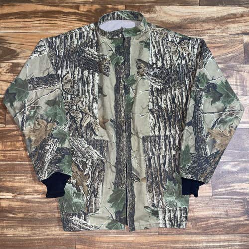 Scent Lok Realtree Camouflage Hunting Outdoors Full Zip Jacket Men's Size Large
