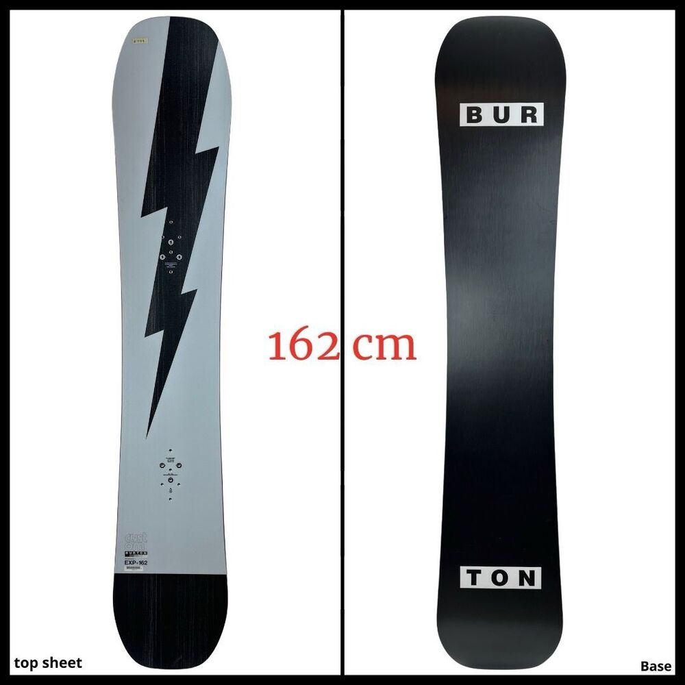 BURTON CANYON SNOWBOARD SIZE 162 CM WITH RIDE LARGE BINDINGS