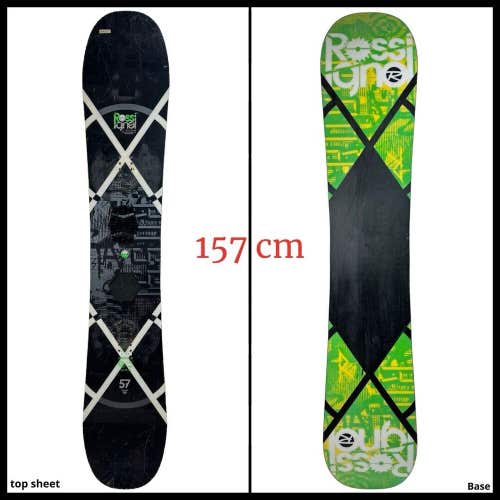 #1498 Rossignol Jibsaw Magtek Mens Snowboard Size 157 cm