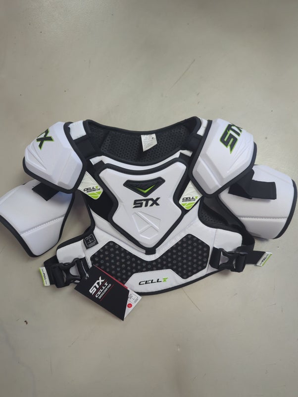 Adult STX Cell V Lacrosse Shoulder Pads & Chest Pads SidelineSwap