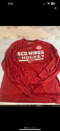 Detroit Red Wings Centennial Classic Long Sleeve