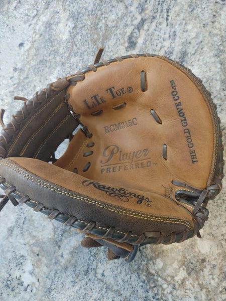 Used 2022 Rawlings Catcher's Right Hand Throw Player Preferred Baseball Glove 31.5"