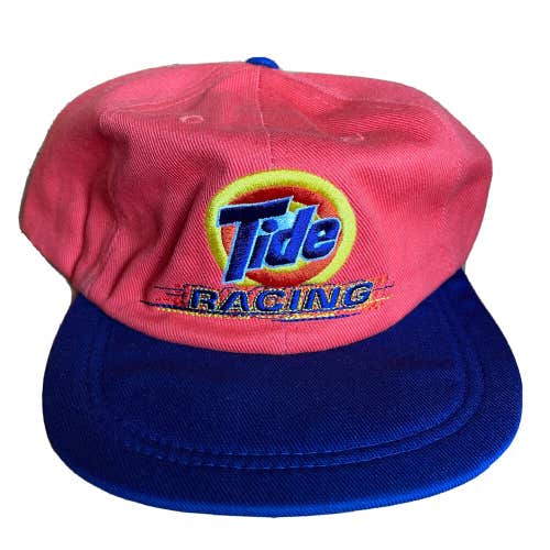 Vintage 90s Tide Racing NASCAR Strapback Hat