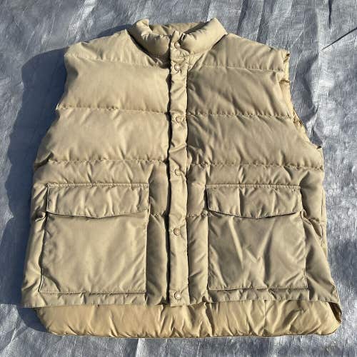Vintage Cabela's Premier Northern Goose Down Puffer Hunting Vest Men's Size XL