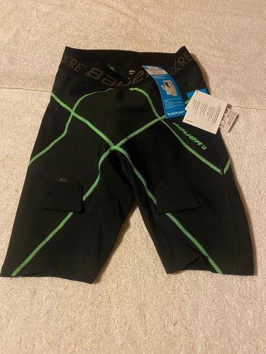 Bauer Hockey Men’s Medium Compression Jock Short