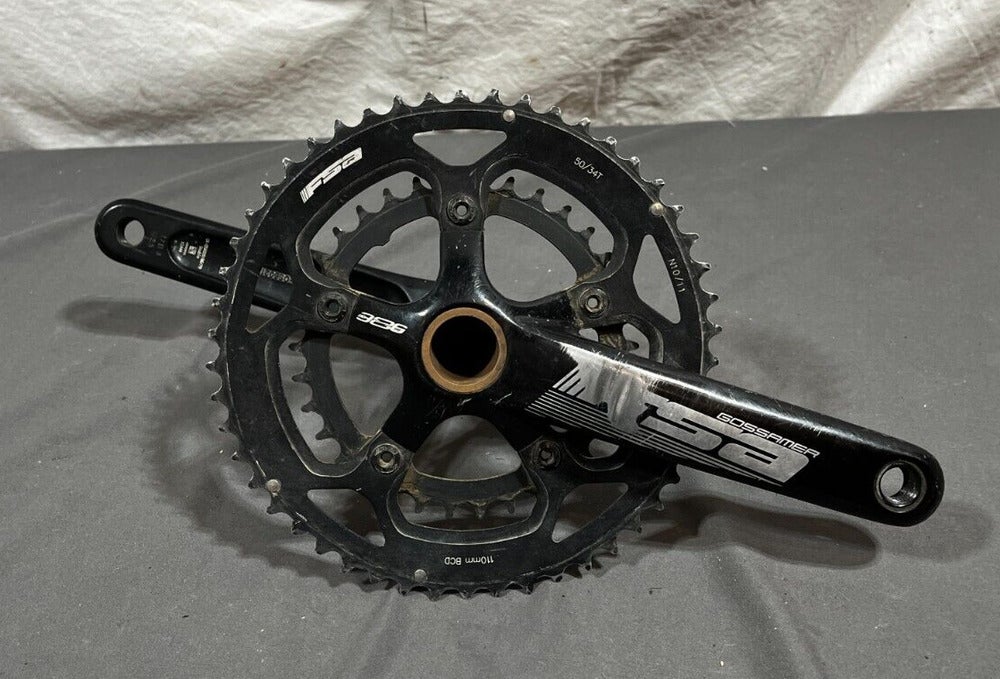 Crankset Gossamer FSA 172.5mm - Pro Compact a Guy Bicycles I , EVO