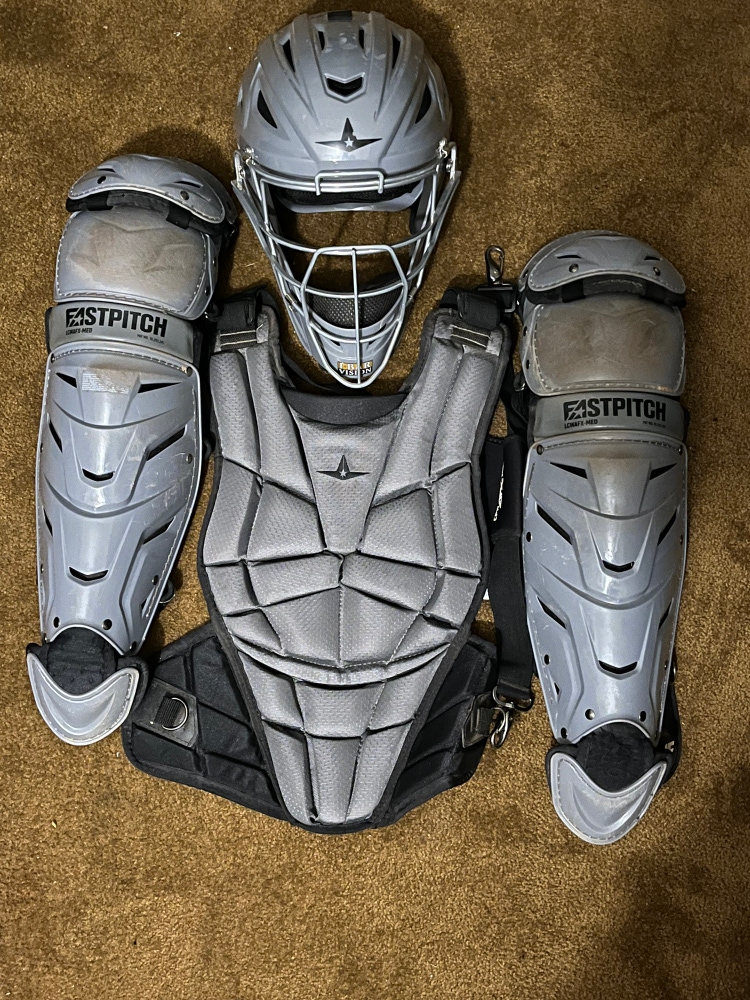 All Star AFX Fastpitch softball catcher gear