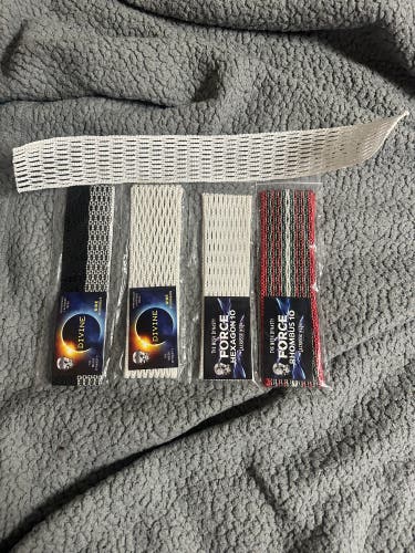 Lacrosse mesh bundle of 5 for trade