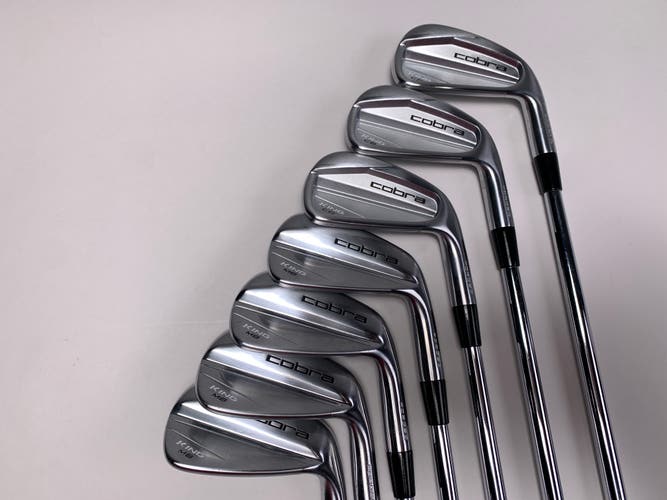 Cobra King MB / CB Combo Iron Set 4-PW KBS $-Taper 120 120g Stiff Steel Mens RH