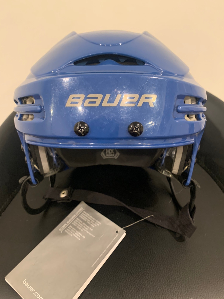 New Large  Bauer BHH5100 Helmet HECC THE END OF JUN/2018 BLUE