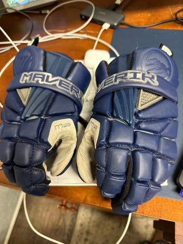 Used  Maverik 13" Max Lacrosse Gloves