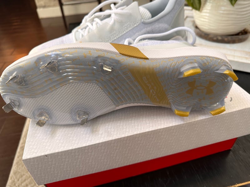 Harper Adult Men's Size 13 (Women's 14) Metal Under Armour Cleats