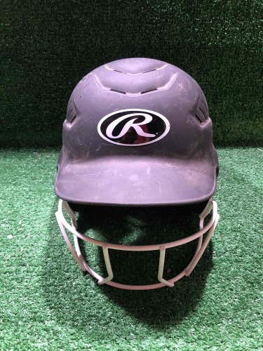 Rawlings RCFH Softball Batting Helmet, 6 1/2" To 7 1/2"