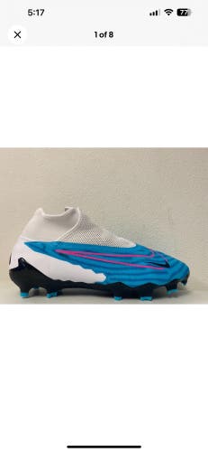 Size 4.5 Men’s 6 Women’s Nike Phantom GX Pro DF FG Blast Pack Blue Pink