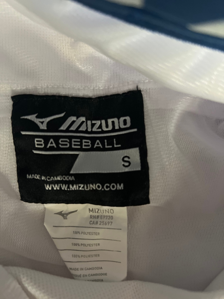 White Used Small Mizuno Game Pants
