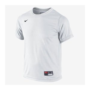 Nike Boys Tiempo 269753 Size XLarge White Soccer Jersey NWT $17