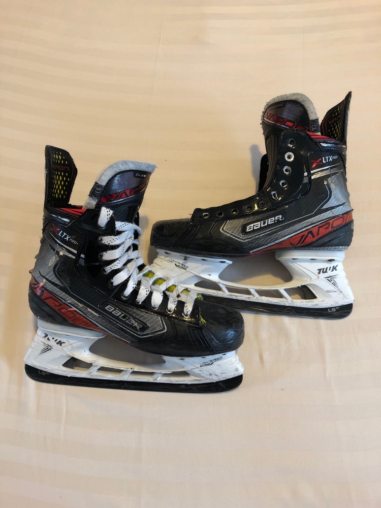 Used Senior Bauer Vapor XLTX Pro+ Hockey Skates (Regular) - Size: 10.5