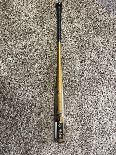 2023 DeMarini VooDoo One Gold 33” -3 BBCOR Baseball Bat - new, in wrapper