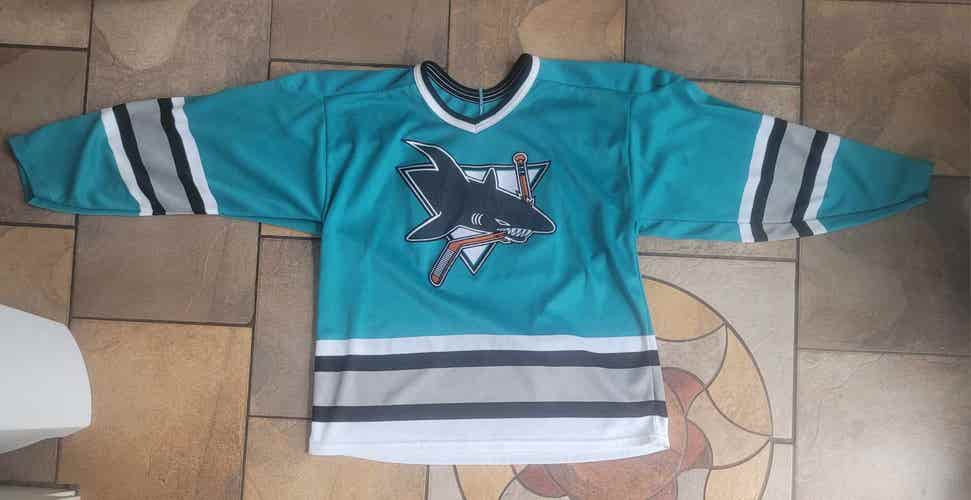 Sharks san jose Used Large Adult Unisex CCM Jersey