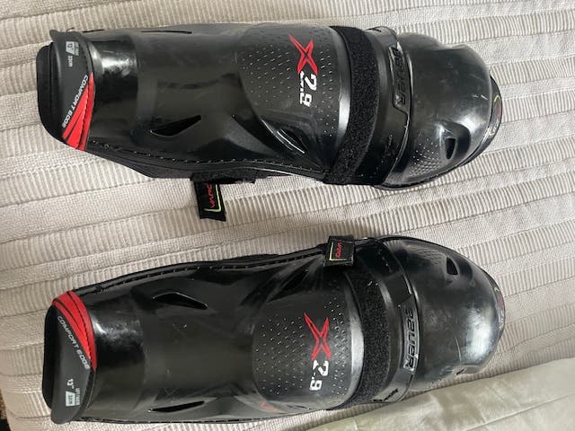 Junior Used Bauer Vapor X2.9 13" Shin Pads