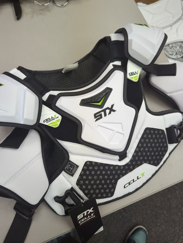Adult STX Cell V Lacrosse Shoulder Pads & Chest Pads SidelineSwap