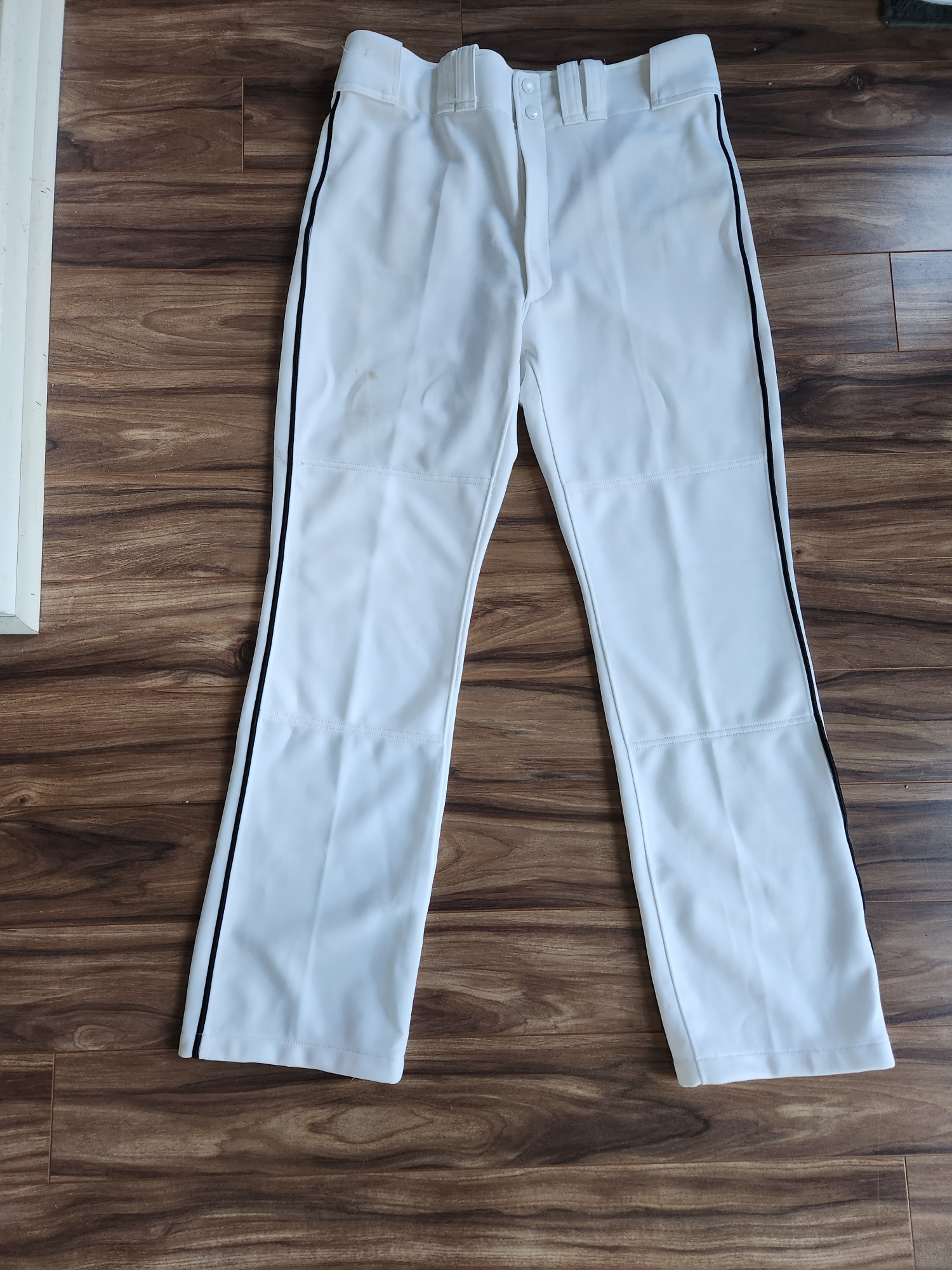 White Adult Men's Used XL Mizuno Game Pants