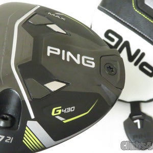 PING G430 MAX Fairway 21° 7 Wood Alta CB 65 Black Regular Flex +Cover  LEFT LH