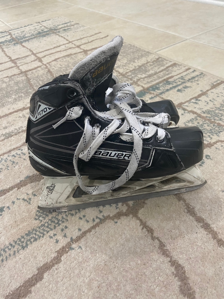 Used Bauer Regular Width 6 Supreme S170 Hockey Goalie Skates