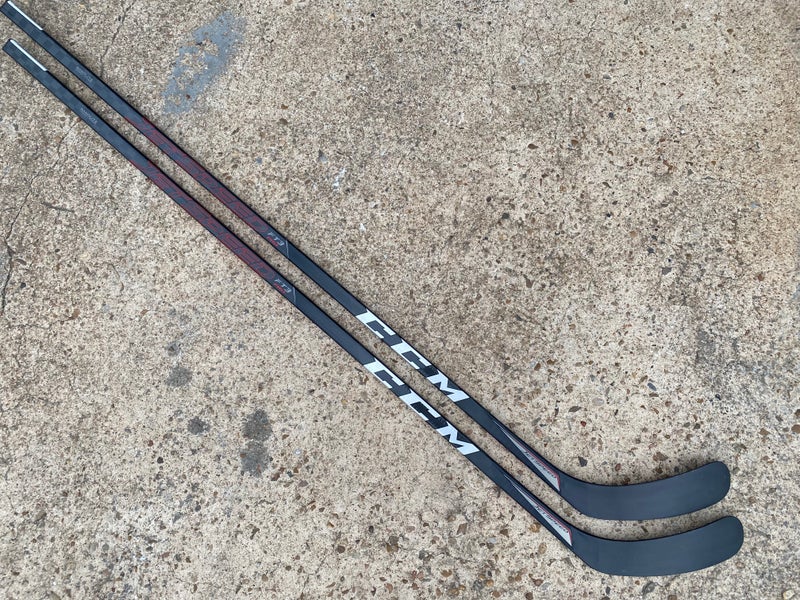 2 PACK CCM JetSpeed FT3 Pro Stock Hockey Stick P90 Grip 85 Flex Right 5243