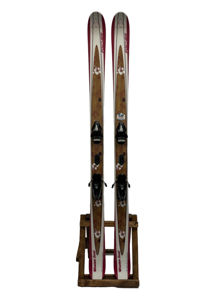 182cm Fischer Vision Zeal Skis with Bindings