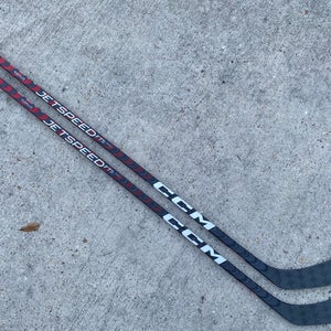 2 Pack CCM JetSpeed FT5 PRO Pro Stock Hockey Stick Grip 85 Flex P90 Left 5240