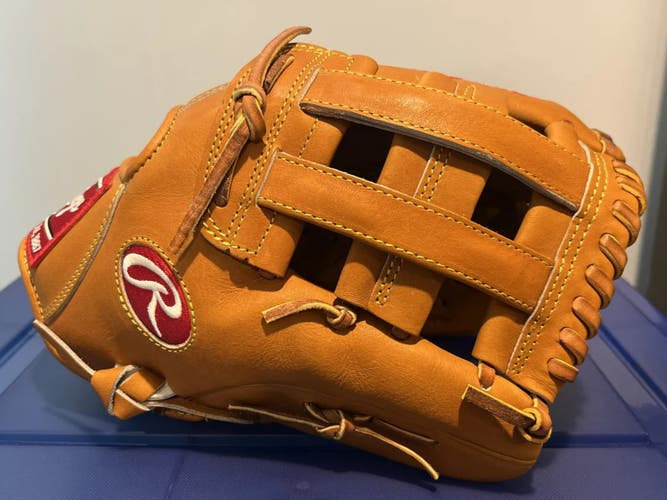 Rawlings HORWEEN TAN PRO206-6HT Heart of the Hide HoH 12" RHT Baseball Glove