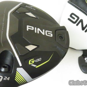 PING G430 MAX Fairway 24° 9 Wood Alta CB 65 Black Regular Flex +Cover  LEFT LH