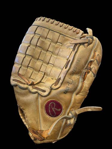 Used Rawlings Right Hand Throw Outfield GJF4 Baseball Glove 13"