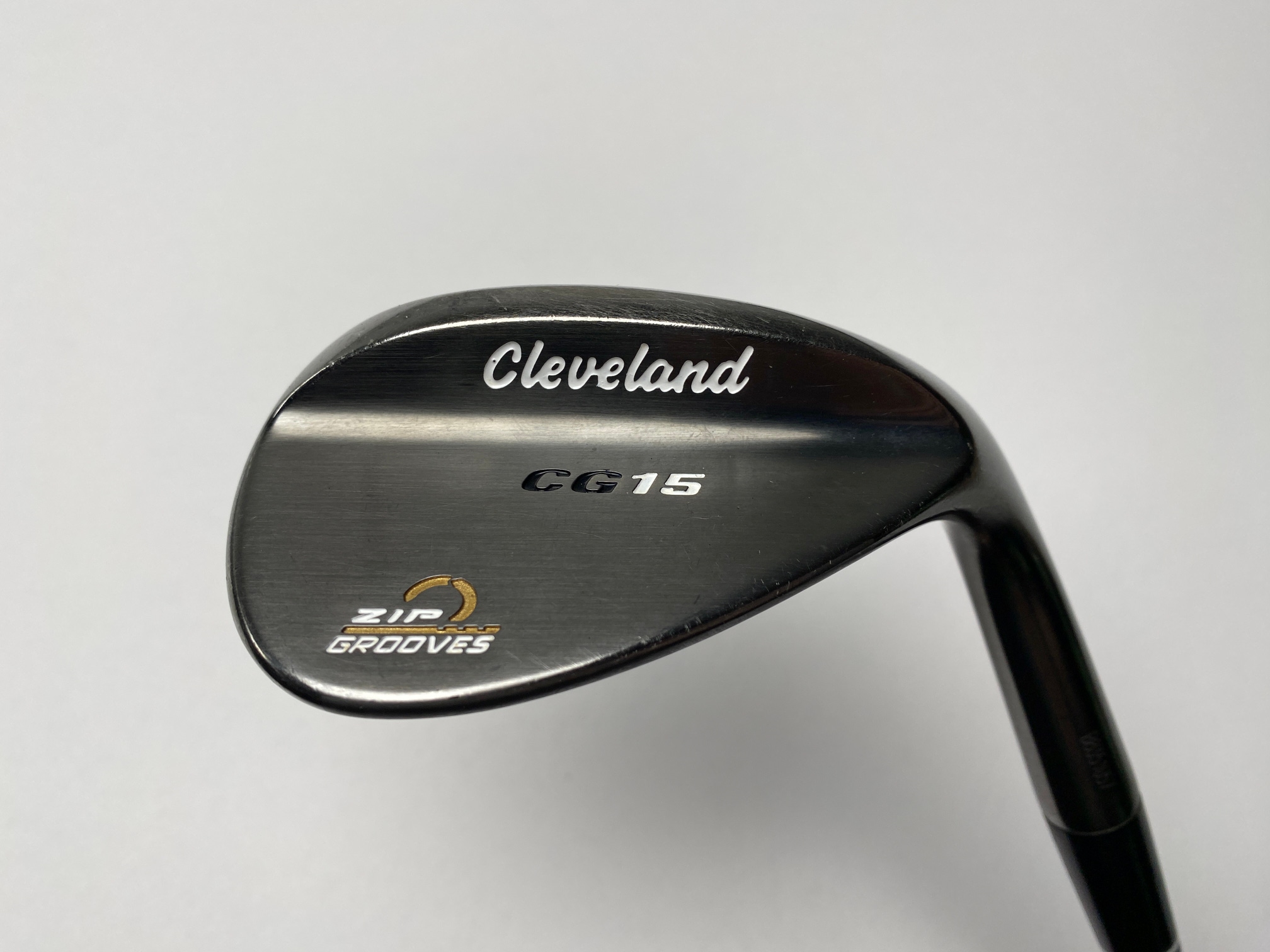 Cleveland CG15 Black Pearl 58* 14 Traction Wedge Steel Mens RH Midsize Grip