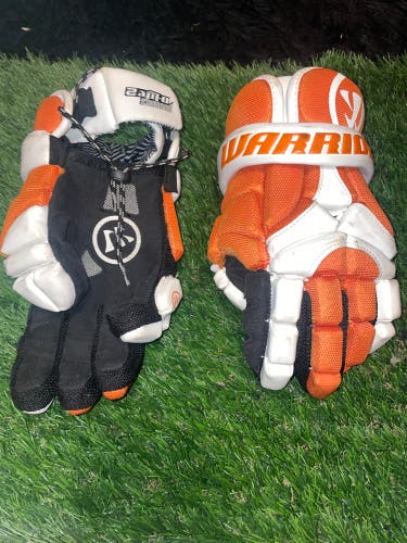 Used  Warrior 14" Mac-D Lite 2 Lacrosse Gloves