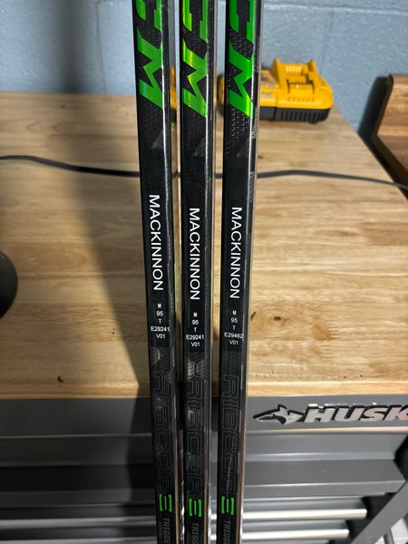 3 Pack Pro Stock Nathan Mackinnon CCM Trigger 5 Pro