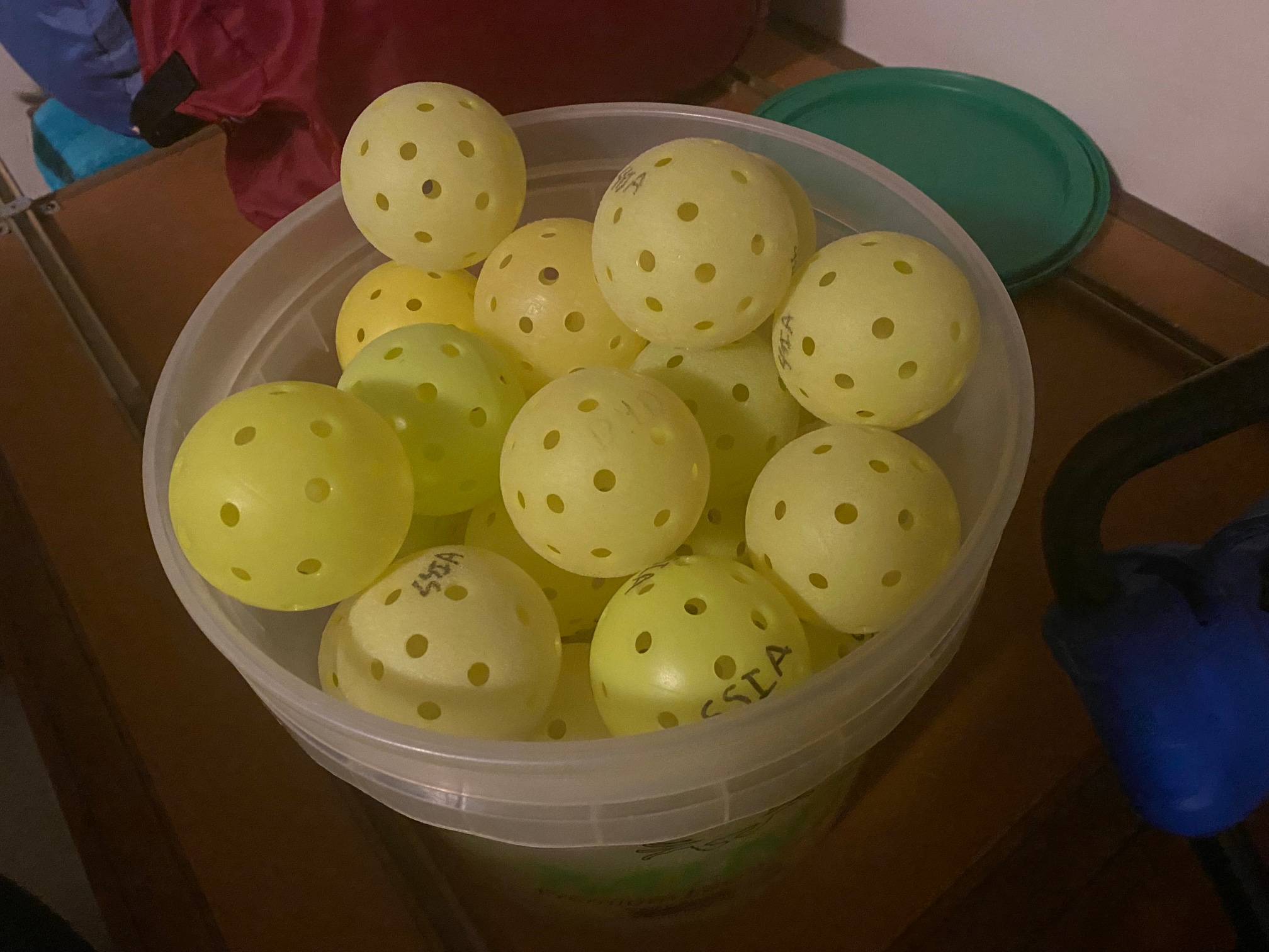 20 Lightly Used Pickleball Balls