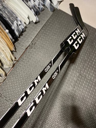 2 Pack New Ccm Axis 1.5 Goalie Stick P4 27”