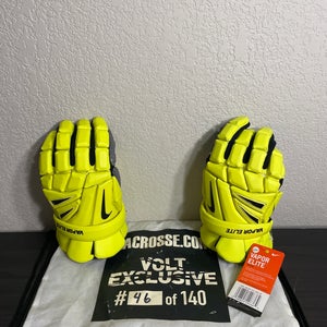 New  Volt Nike 13" Vapor Elite Lacrosse Gloves
