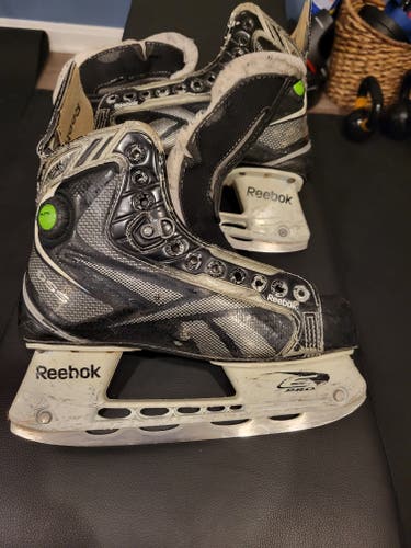 Used Reebok 16K Pump Hockey Skates Regular Width Size 6