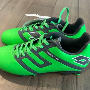 Size 6.5 Men’s Lotto Maestro 700 IV FG 214594-9GG Soccer Cleats Green